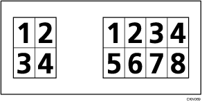 Illustrazione di Ordine copie in combina