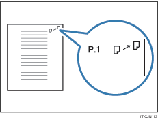 Illustrazione del segno di inoltro