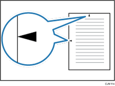 Illustrazione del contrassegno centratura