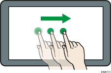 Illustrazione di trascinamento