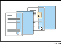 Illustrazione dei fogli divisori