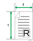 Illustrazione del formato dell'originale