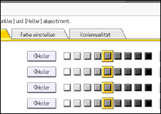 Abbildung Bedienfeld-Display