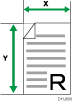 Abbildung Vorlage im benutzerdefinierten Format