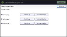 Abbildung Bedienfeld-Display