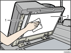 ADF illustration numbered callout illustration