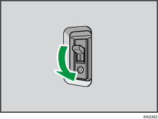 Earth leakage breaker illustration