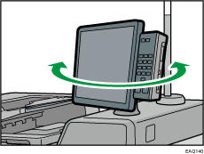 Control panel illustration