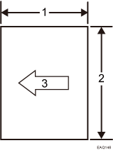 Illustration of small thick paper numbered callout illustration