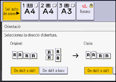 Il·lustració de pantalla del tauler d'operacions