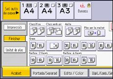 Il·lustració de pantalla del tauler d'operacions