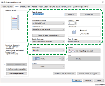 Il·lustració de pantalla de driver