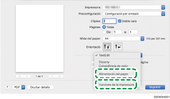 Il·lustració de pantalla de driver