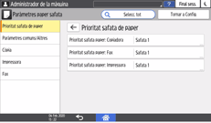 Il·lustració de pantalla del tauler d'operacions