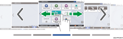 Il·lustració de pantalla del tauler d'operacions