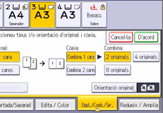 Il·lustració de pantalla del tauler d'operacions