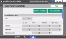 Il·lustració de pantalla del tauler d'operacions