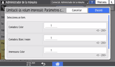 Il·lustració de pantalla del tauler d'operacions
