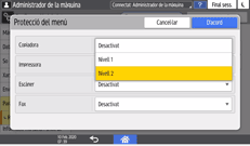 Il·lustració de pantalla del tauler d'operacions