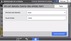 Il·lustració de pantalla del tauler d'operacions