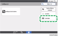 Il·lustració de pantalla del tauler d'operacions