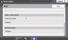 Ilustrace ovládacího panelu