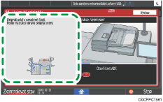 Ilustrace ovládacího panelu