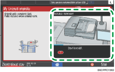 Ilustrace ovládacího panelu