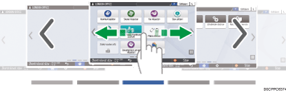 Ilustrace ovládacího panelu