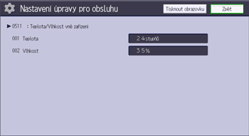 Ilustrace ovládacího panelu