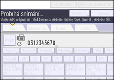 Ilustrace ovládacího panelu