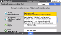 Ilustrace ovládacího panelu