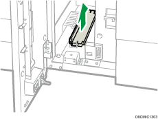 Illustration af bred elevatorkassette