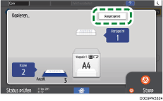 Abbildung Bedienfeld-Display