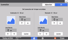 Abbildung Bedienfeld-Display