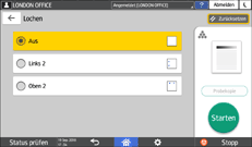 Abbildung Bedienfeld-Display