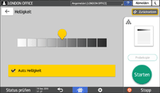 Abbildung Bedienfeld-Display