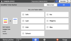 Abbildung Bedienfeld-Display