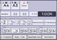 Abbildung Bedienfeld-Display