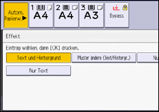 Abbildung Bedienfeld-Display
