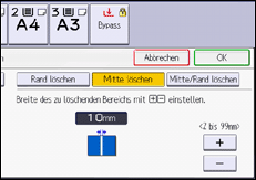Abbildung Bedienfeld-Display