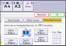 Abbildung Bedienfeld-Display