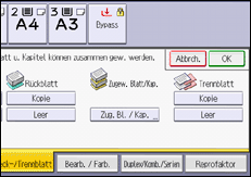 Abbildung Bedienfeld-Display