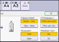 Abbildung Bedienfeld-Display