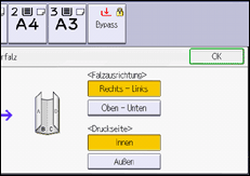 Abbildung Bedienfeld-Display