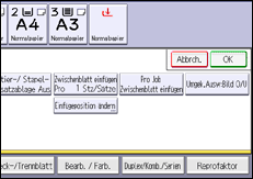Abbildung Bedienfeld-Display