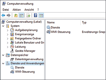Abbildung Treiberbildschirm