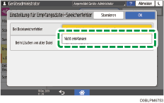 Abbildung Bedienfeld-Display