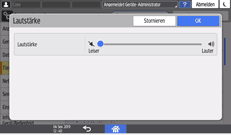 Abbildung Bedienfeld-Display
