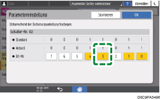 Abbildung Bedienfeld-Display